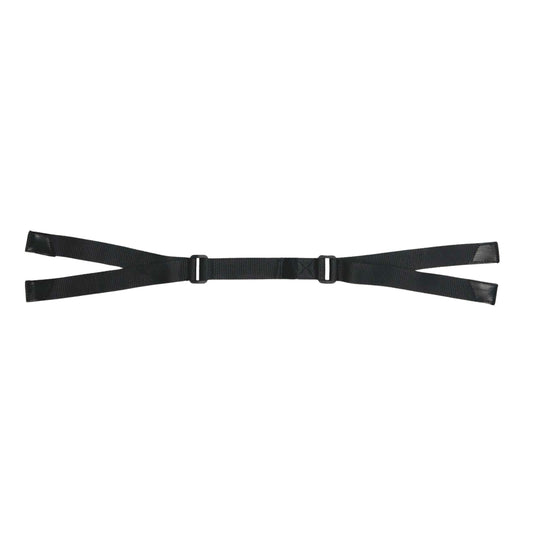 Replacement Chin Strap · Black · Velcro · Y-shaped