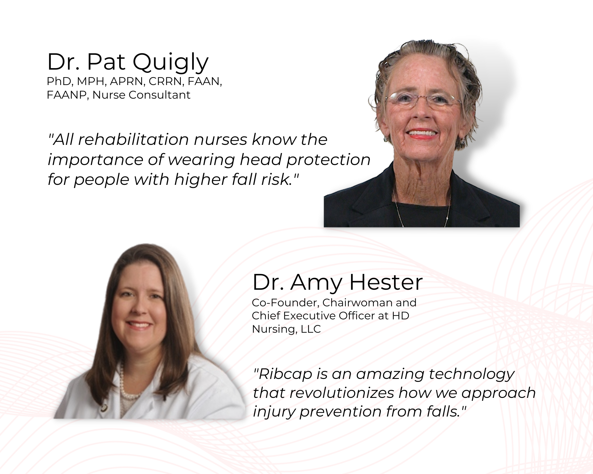 Trusted by experts Amy Hester Pat Quigly