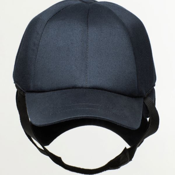 Baseball cap with extra protection navy product picture Ribcap medical grade helmet